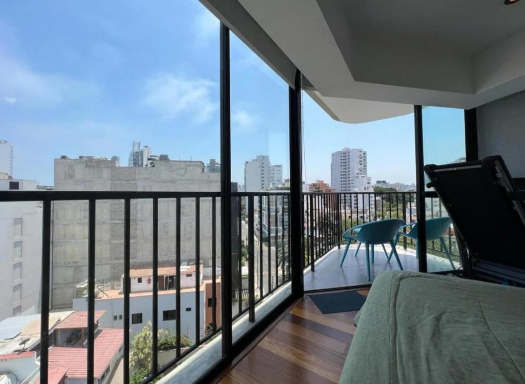 Exclusivo Y Moderno Depa En Miraflores Vista Al Mar Y A La Ciudad Amoblado Apartments Lima Exteriör bild