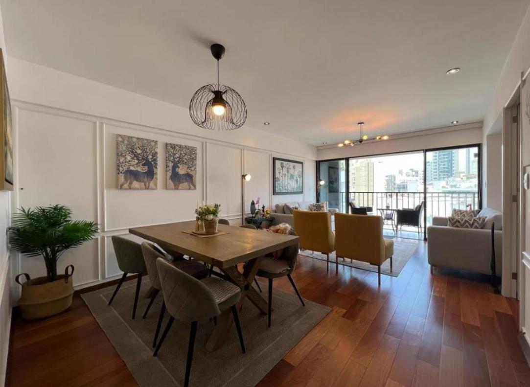 Exclusivo Y Moderno Depa En Miraflores Vista Al Mar Y A La Ciudad Amoblado Apartments Lima Exteriör bild