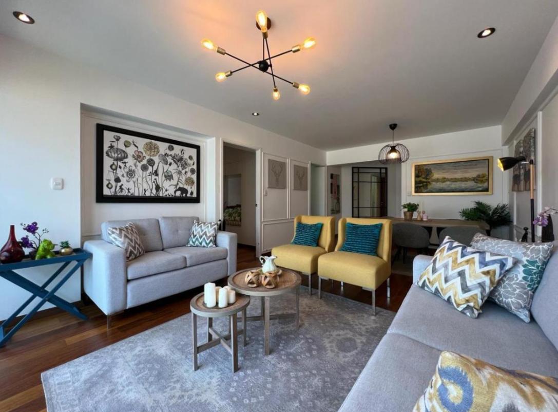 Exclusivo Y Moderno Depa En Miraflores Vista Al Mar Y A La Ciudad Amoblado Apartments Lima Exteriör bild